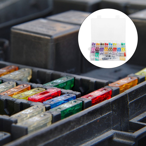 300 Pcs Caja De Fusibles Para Carro Con Pluma De Prueba