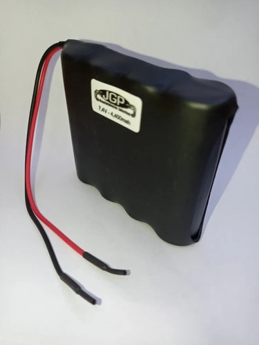 Bateria Li-ion Sanyo 18650 7,4v 4400 C/ Fio E Termo