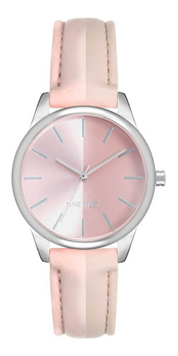 Reloj Nine West Dama - Correa De Piel Bitono