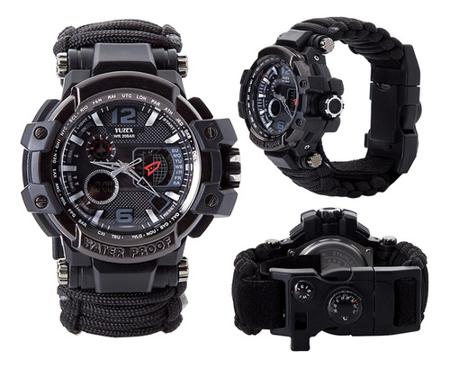 Reloj Deportivo Supervivencia Táctico Militar Waterproof