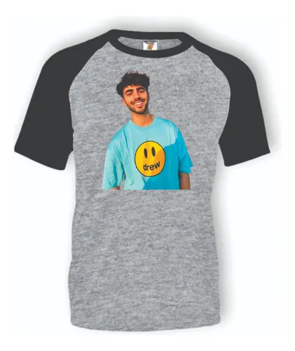 comprar Remera Gris Ranglan Sublimada Personalizada Fede Vigevani