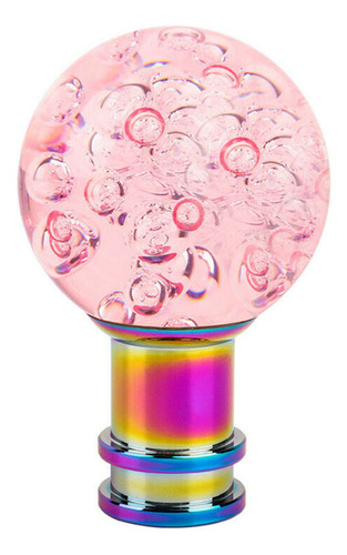 Perilla De Cambio Redonda Transparente De Burbuja De Cristal