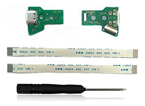 2 Adaptadores De Puerto De Carga Micro Usb Jds055 De