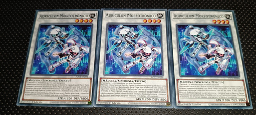 Set 3 Cartas Yugioh Morphtronic Earfon En Español Pote