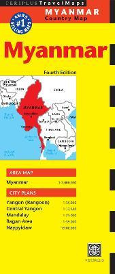 Libro Myanmar Travel Map - Periplus Editions