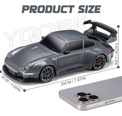 Annan 1:24 4wd Coche De Alta Velocidad Drift Regalo De