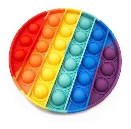 Imagem 8 de 8 de Pop It Fidget Brinquedo Anti Stress Sensorial Toy Bubble Top