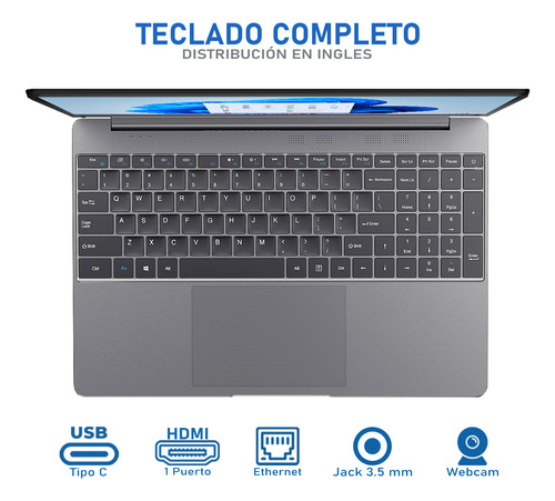 Laptop Intel Core I3 16gb 512gb Ssd 15.6 (Reacondicionado)