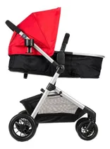 Comprar Carriola de paseo travel system Evenflo Pivot modular travel system salsa con chasis color plateado