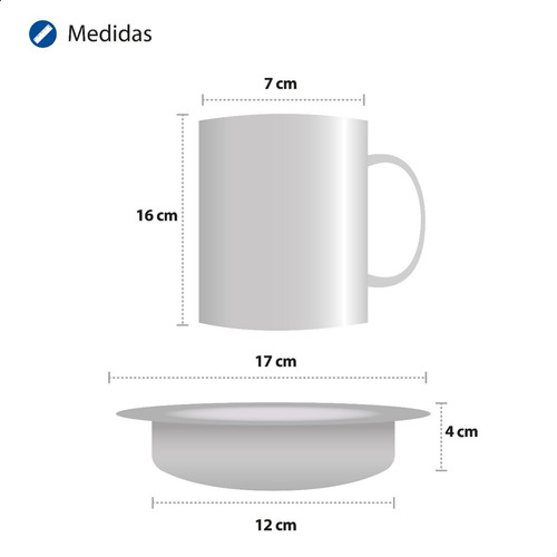 Imagen 4 de 7 de Taza Plastica Con Plato Infantil Personajes Animados Set