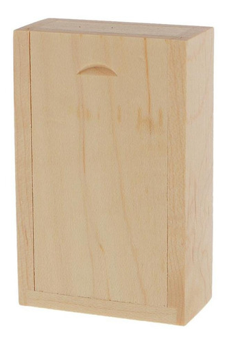 Imagem 2 de 6 de Maple Cuboid Com Caixa De Madeira Usb Flash Drive Caneta De