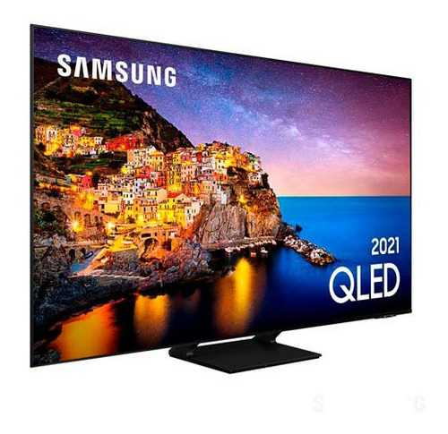 Imagem 4 de 9 de Smart Tv 4k Samsung Qled 55 Com Modo Game, Alexa - 55q70aa
