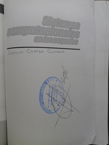 Sistemas Computacionales En Los Negocios Mc Graw Hill (Usado)