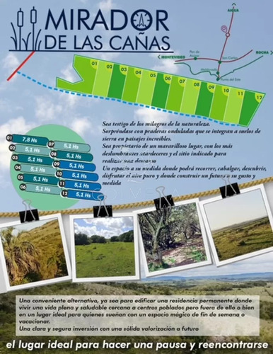 Chacras Se Financia 50 % - Mirador De Las Cañas - Consulte !!!!!