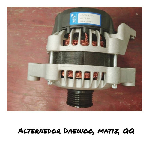 Alternador De Daewoo, Matiz, Spark, Qq, 85a 12v P/s Silla