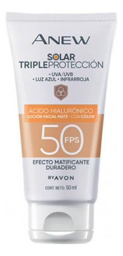 Anew Protector Solar Con Color Fps 50 A - mL a $658