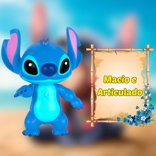 Boneca Lilo + Stitch Bonecos Articulados Filme 2025 Disney