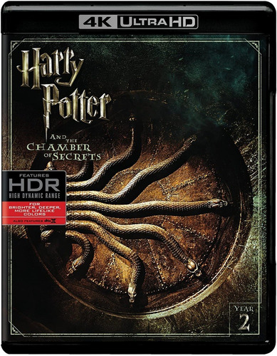 Harry Potter Y La Camara Secreta 4k Blu Ray Pelicula Nuevo