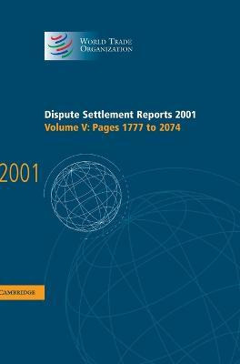 Libro Dispute Settlement Reports 2001: Volume 5, Pages 17...