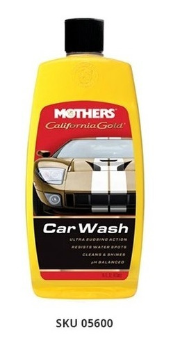 Mothers Polish California Gold Car Wash - Shampoo Ph Neutro