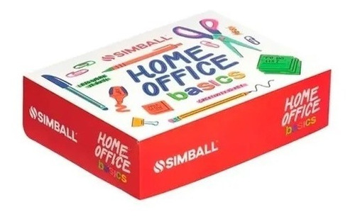 Imagen 1 de 3 de Kit Oficina Home Office Basics Simball Con 23 Productos
