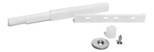 Sistema Push Open Pulsador Superficial Blanco