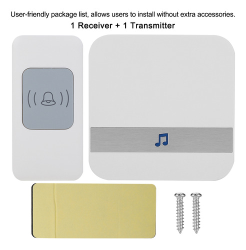 Kit De Timbre De Puerta Inalámbrico Para Pacientes Mayores S