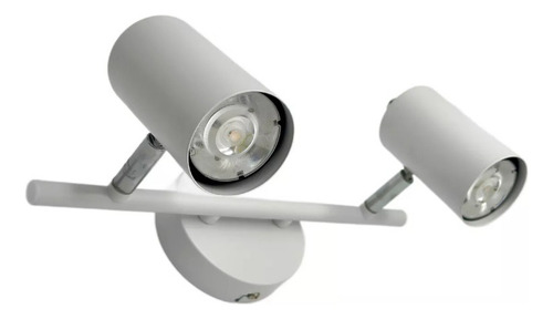 Aplique Memo 2 Luces Blanco Para Gu10 Led Candil