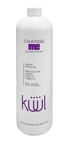 Peróxido En Crema 10 Volúmenes Kuul Color System 870 Ml