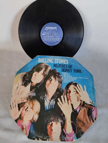 Lp Disco De Acetato De Rolling Stones Mujeres De Honky Tonk