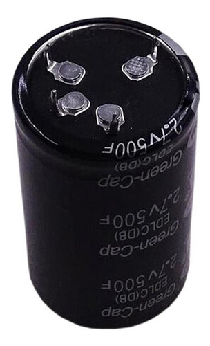 2.7V Negro condensador de color 500F 35 60MM Super 2.7V/500F Accesorios 