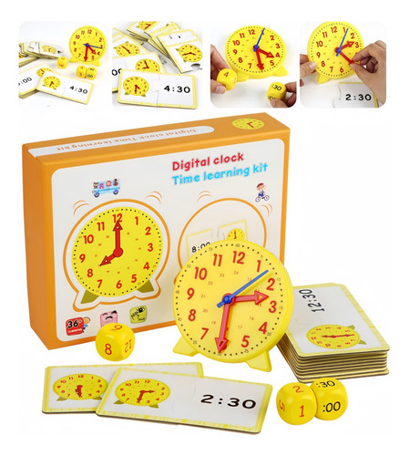 , Juguetes Cognitivos De Horas, Minutos Y Segundos Para
