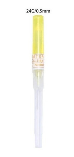 Branula Cateter Iv Con Teflon 24g X 1 1/4 Radiopaco (unidad)