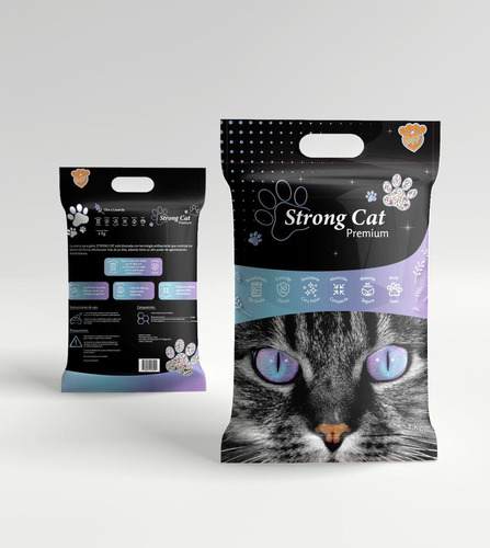 Strong Cat Arena Para Gatos De Bentonita 100% Natural