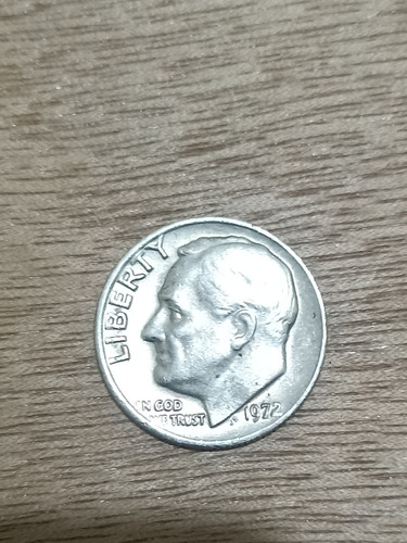 Moneda De One Dime 10 Centavos Ee.uu