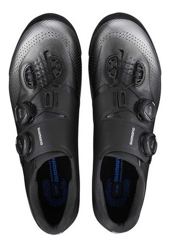 Imagem 5 de 5 de Sapatilha Shimano Mtb Xc7 Xc702 Preta Carbono C/ Sistema Boa