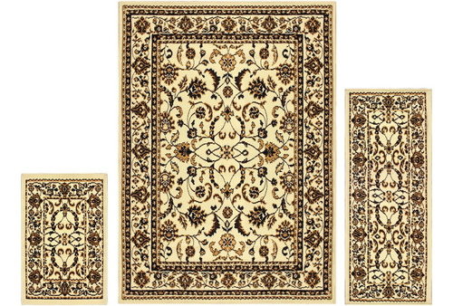 Barringer 3pc Set Rug- Ivory