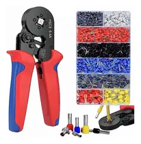 Comprar Abrazadera Engarzador Alicate Terminales Crimpador+1250pzs
