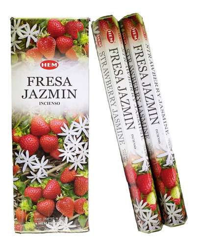 Incienso Hem 120 Varitas Varios Aromas Fragancia Fresa Jazmín