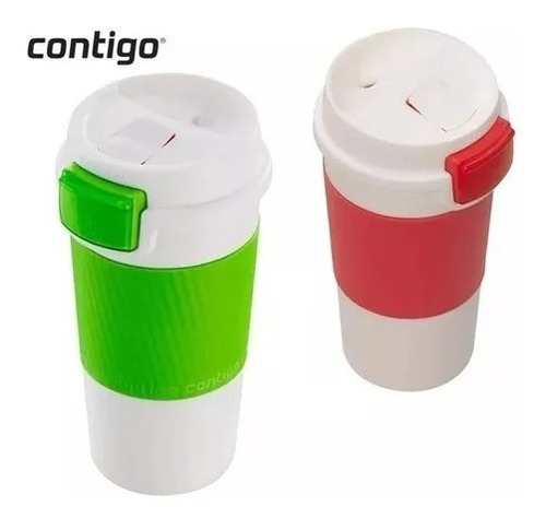 Vasos Contigo Morgan Snapseal 12 Oz Cafe  O Té - 2pack 