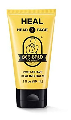 Bálsamo De Cura Para Después De Afeitar Bee Bald, 2 Fl