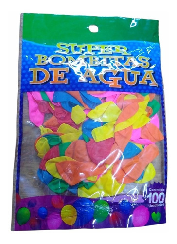 Bombita Bombitas  Agua Carnaval Packs X100 V Crespo