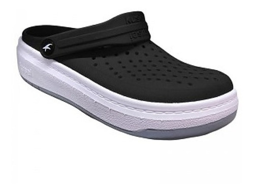 Imagen 1 de 6 de Zuecos Kusei Plataforma Goma Estilo Croc Varios Colores