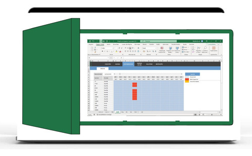 Planilha De Controle De Agenda Empresarial 4.0