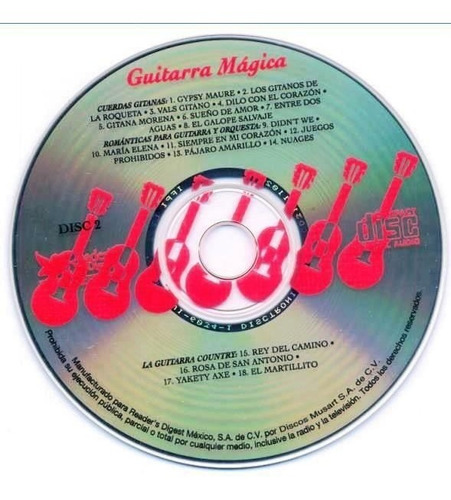 Cd Guitarra Mágica Selecciones Del Reader's Digest (Usado)