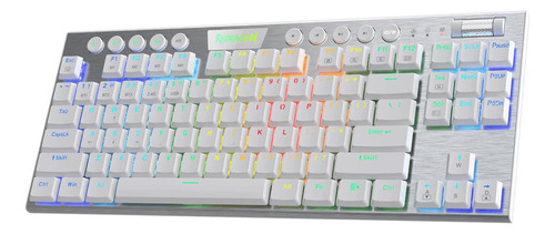 Teclado Mecanico Redragon Horus Tkl Rgb Wired (red-sw) White