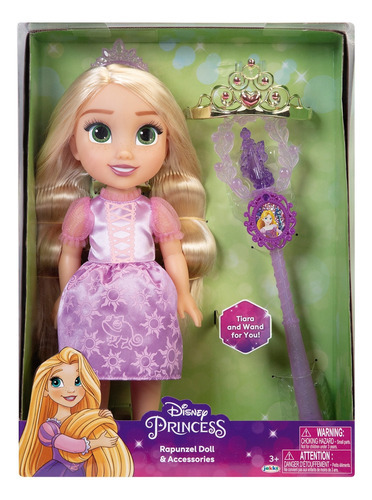 Boneca Princesas Disney Rapunzel C/ Varinha Multikids Br1928