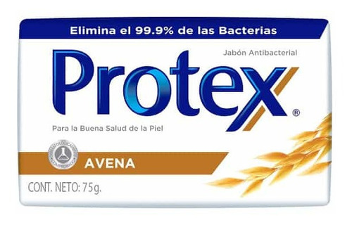 Jab Protex Avena 75gr - Pack 6 Und