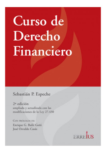 Cur So De Derecho Financiero 2019 - Espeche, Sebastian P
