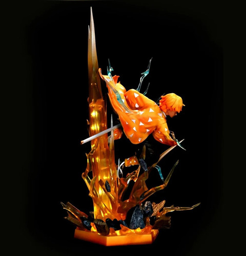 Figura De Acción Demon Slayer Agatsuma Zenitsu Thunderclap T